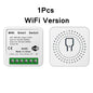 Tuya Smart Home ZigBee WiFi Smart Switch with Power Monitor 16A Mini Breaker Voice Control for Homekit Siri Alexa Google Alice