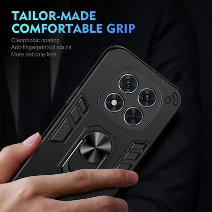 Shockproof Armor Funda For Xiaomi Redmi Note 14 Pro 5G 4G Case Magnetic Holder Ring Case For Redmy Note14 Note14pro Plus 5G Capa