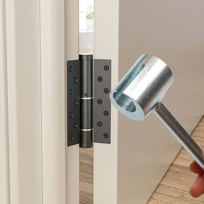Double Head Door Hinge Repair Spanner Labor-Saving Wrenches Hinge Gaps Adjusting Wrench for Home Assembly Maintenance Hand Tools