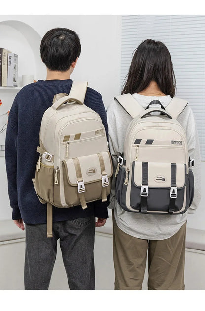 New School Bag with High Appearance Level Junior High School Backpack Large Capacity Primary School Backpack Ins Wind