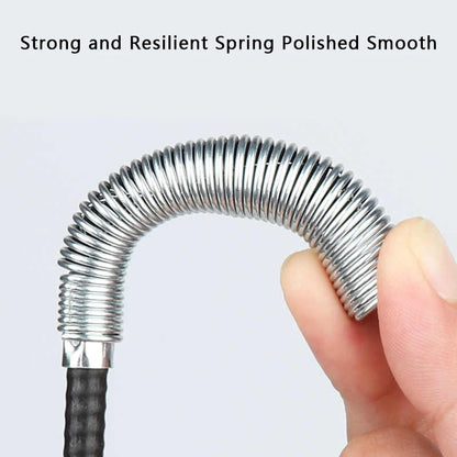 160/60cm Sewer Dredge Pipe Four-claw Hook Sewer Dredging Anti-blocking Tool Telescopic Flexible Claw Reusable Cleaner