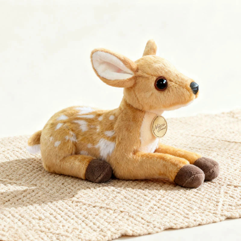 25cm Kawaii Giraffe Plush Toy - Stuffed Soft Giraffe Doll for Kids Lovely Deer Room Decor Birthday Gift