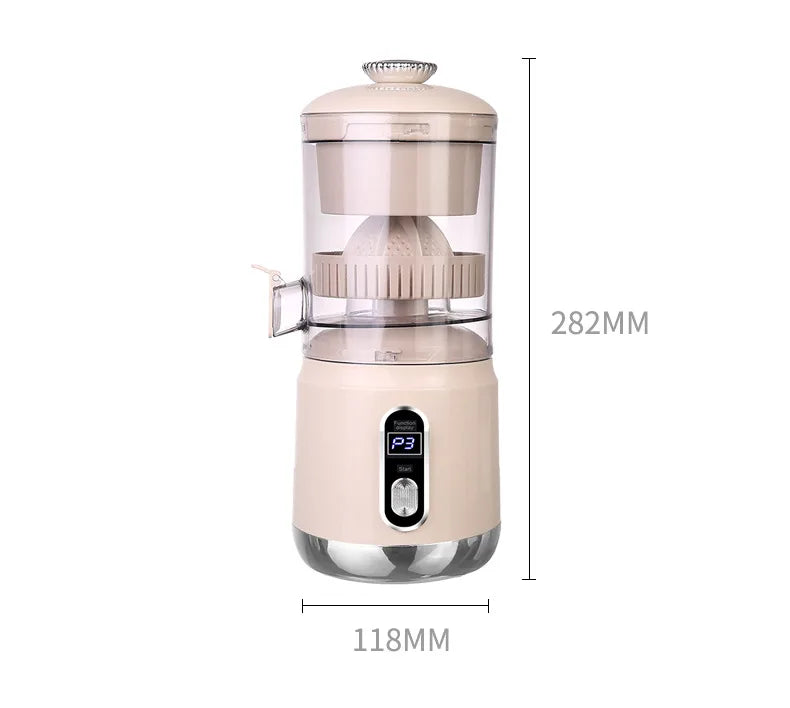 Portable Multifunctional Electric Orange Juice Maker Slag Juice Separation Small Home Appliance New Juicer Machine for Fresh Squ