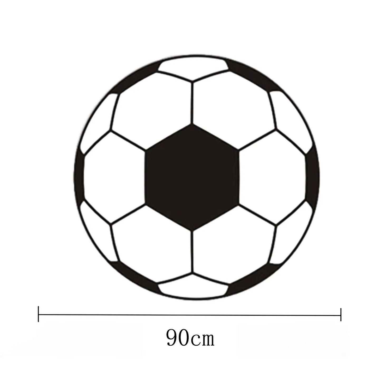 Alevmoom Beanbag Cover Football Sitzac Shell  Lounger Bean Bag Without the filling