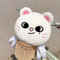 300style 10/22cm Skzoo Plush Bag Toy Kawaii Stray Wolf Plush Cartoon Stuffed Animal Doll Kawaii Toy Room Decor Children Gift