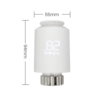 Tuya Zigbee Thermostatic Valve Radiator Zigbee Thermostat Smart Thermostatic Radiator Valve Head Temperature Controller Alexa