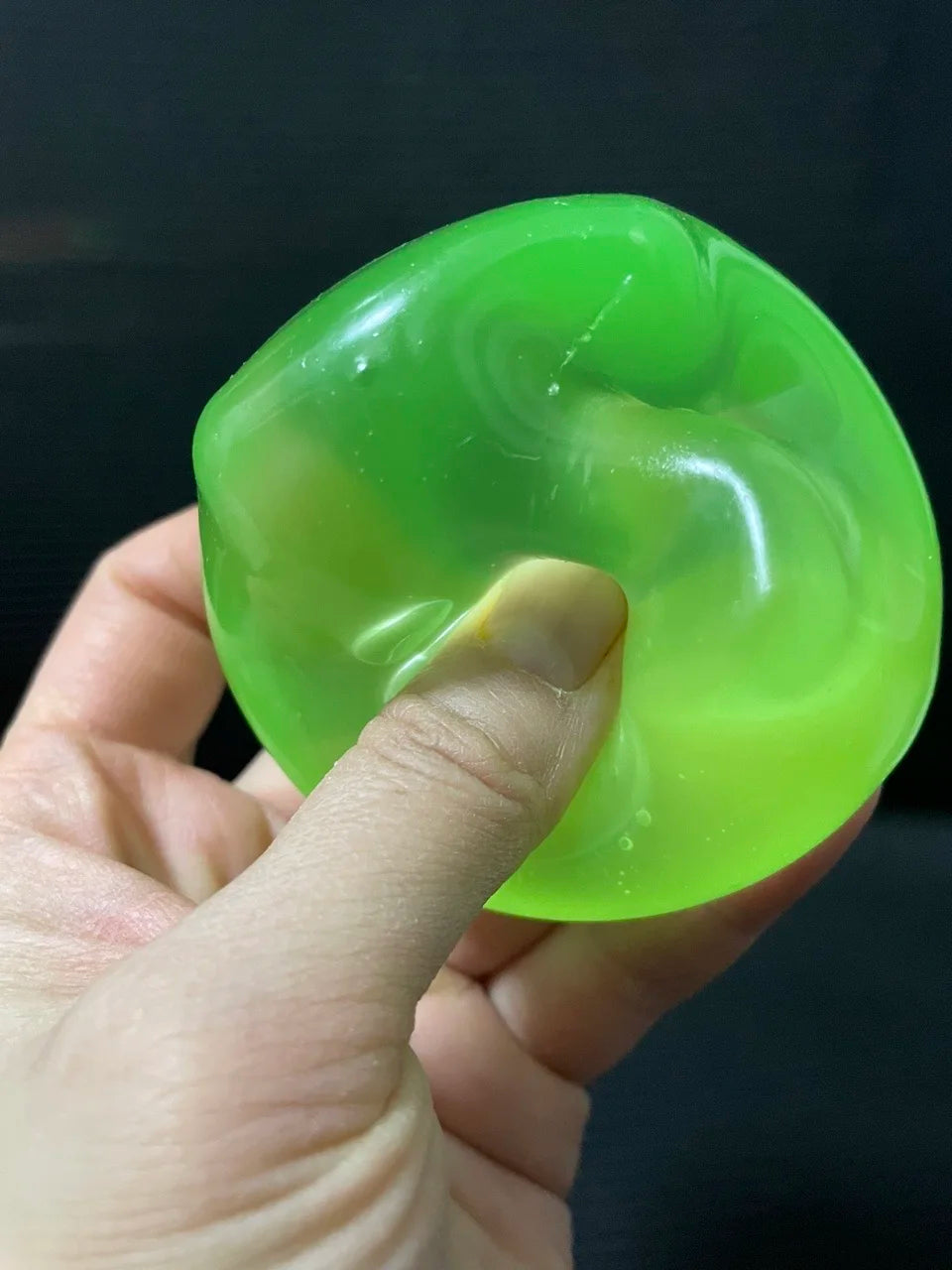 Squishy Plasticity Mochi Fidget Toys Transparency Coconut Oil Maltose Squeeze Toy Funny Anti-stress Sensory Toy for Adults Gifts