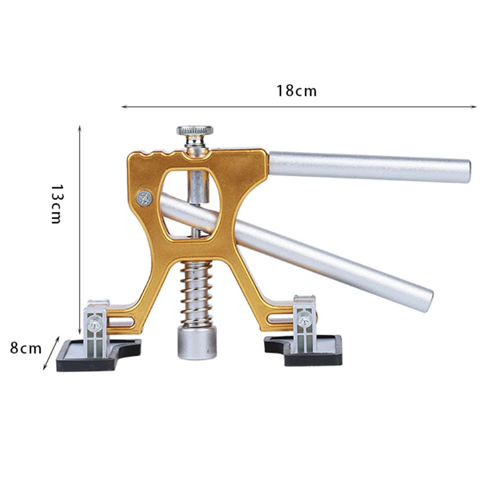 Car Dent Puller Kit Paintless Dent Golden Lifter Suction Cup Bridge Puller Dent Remove Tool Hail Damage Refrigerator Door Repair