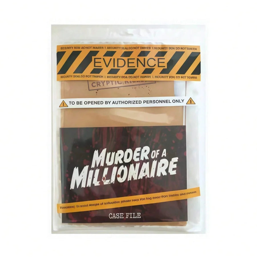 Unsolved Mysteries Case Files Game, a Murder Mystery Card Game, Perfect for Holiday Parties and Gatherings.