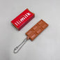 Fidget Toy Simulated Meiji Chocolate Bendy Snap-And-Play Stress Relief Jp Style Keychain Pendant Funny Gifts Creative Gadgets