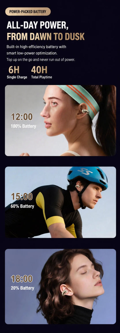 MONOISE Q8 AI Translation Earbuds Wireless Bluetooth 115 Languages Real Time Translator Semi In Ear Headphones with Mic