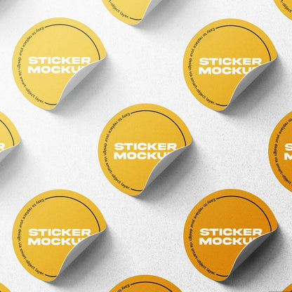 50PCS 4x4cm PVC Waterproof Stickers Custom Logo Wedding Birthday Gift Box Sticker Design Custom Size