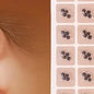 400patches Ear Care Seeds Acupuncture Auricular Disposable Ear Stickers Massage Therapy Needle Patch Auricular Auriculotherapy
