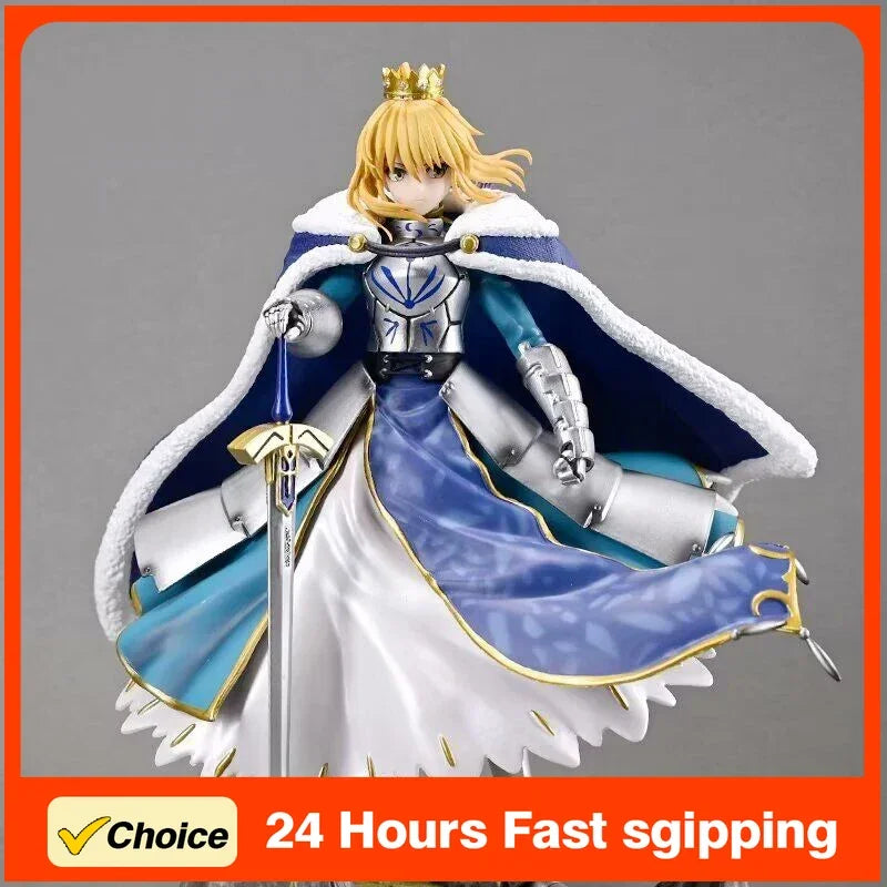 Fate Grand Order Altria Pendragon Saber Alter Rider 27cm Anime Figure Model Doll Jeanne D Arc Action Figurine Collectible Toy