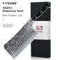 F.YOUNG Professional Kitchen Knives Damascus Steel Japanese Chef Knife Slicer Sashimi Utility Fruit Cooking Kitchenware Utensils