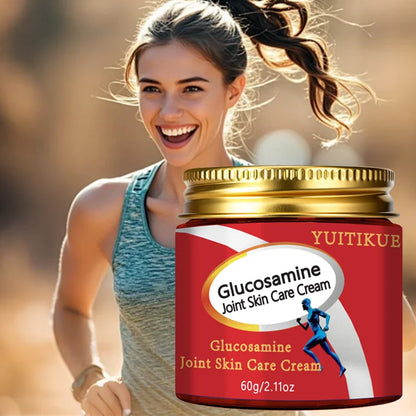 YUITIKUE Glucosamine Joint Cream 60g - Suitable for Any Joint, Fast-Absorbing & Non-Greasy Formula, Moisturizes Skin