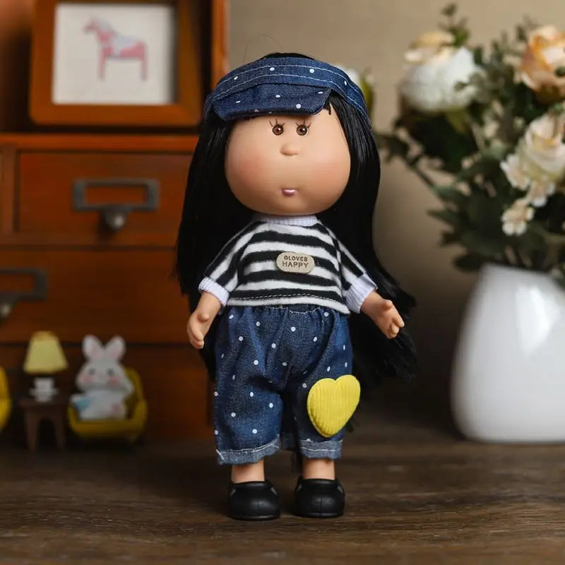 24Cm for Spanish Mia Potato Doll Clothes Ins Style Fashion Outfits Shoes Hair Accessories Dress Up Costumes for Kids Collectors