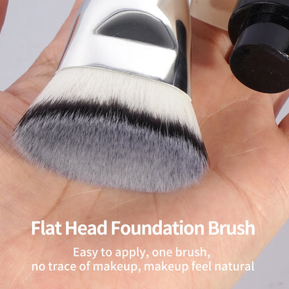 MAANGE NEW 5PCS Makeup Brushes Set Soft Dense Foundation Blush Powder Blending Female Cosmetics Kabuki Beauty Makeup Brush Tools