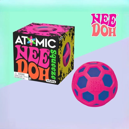 NeeDoh Fuzz Ball Blind Box Series Squishy Ornament Stress Relief Toys Suitable For People Under Pressure Fun Soft Stress Ball
