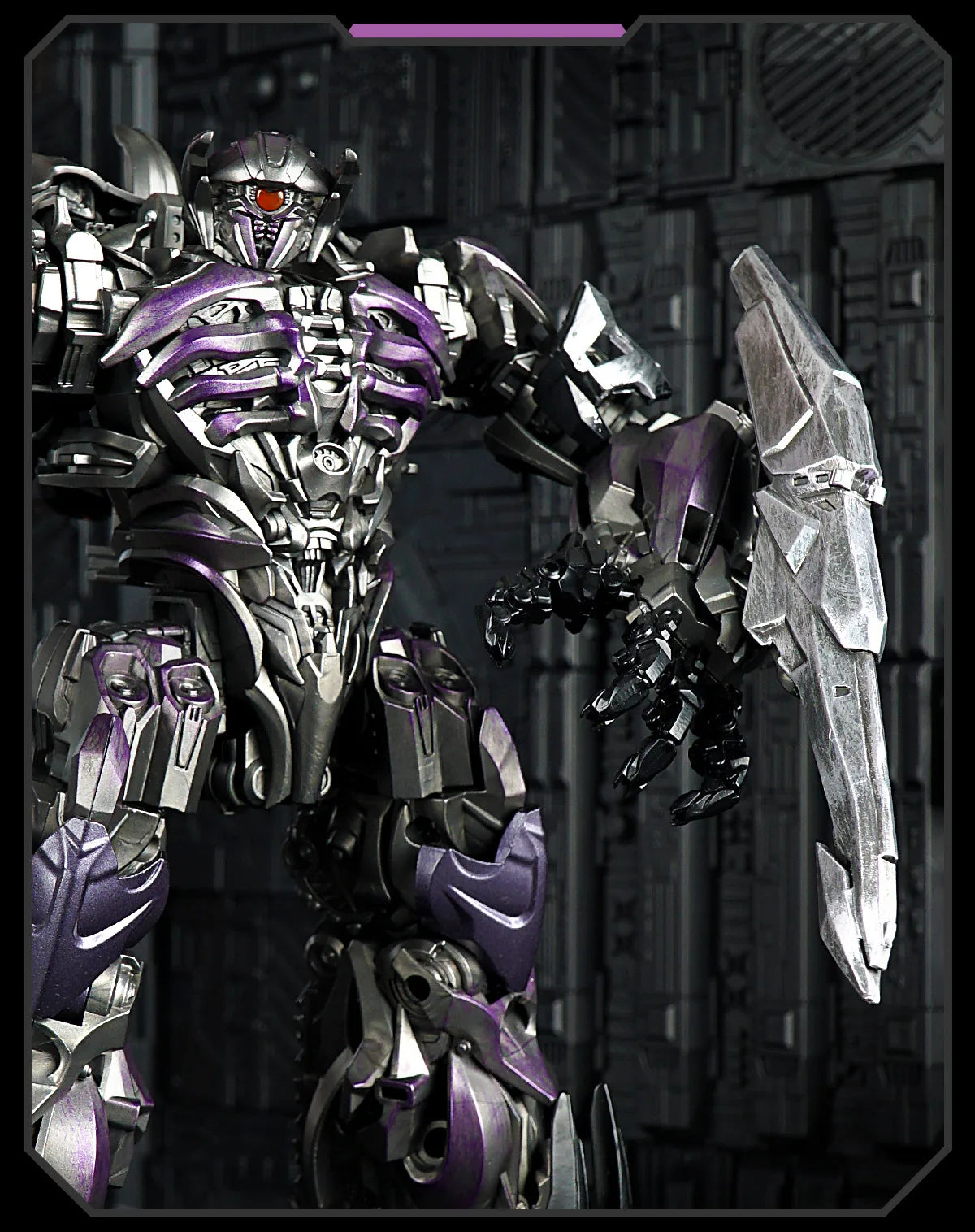 TW1029 Transformation Toys Megatank Galvatron Ironhide Shockwave Action Figure Robot Collection Movie Deformation Model Gifts