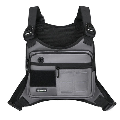 Tactical Chest Rig Bag Men Waterproof Crossbody Harness Vest Molle Pouch Outdoor Hiking Cycling Running EDC Gear Storage Pack