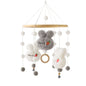 Baby Soft Felt Cartoon Wool Ball Seashell Rattles Hanging Bed Bell Newborn Mobile Crib Wooden Bracket Montessori Education Toys