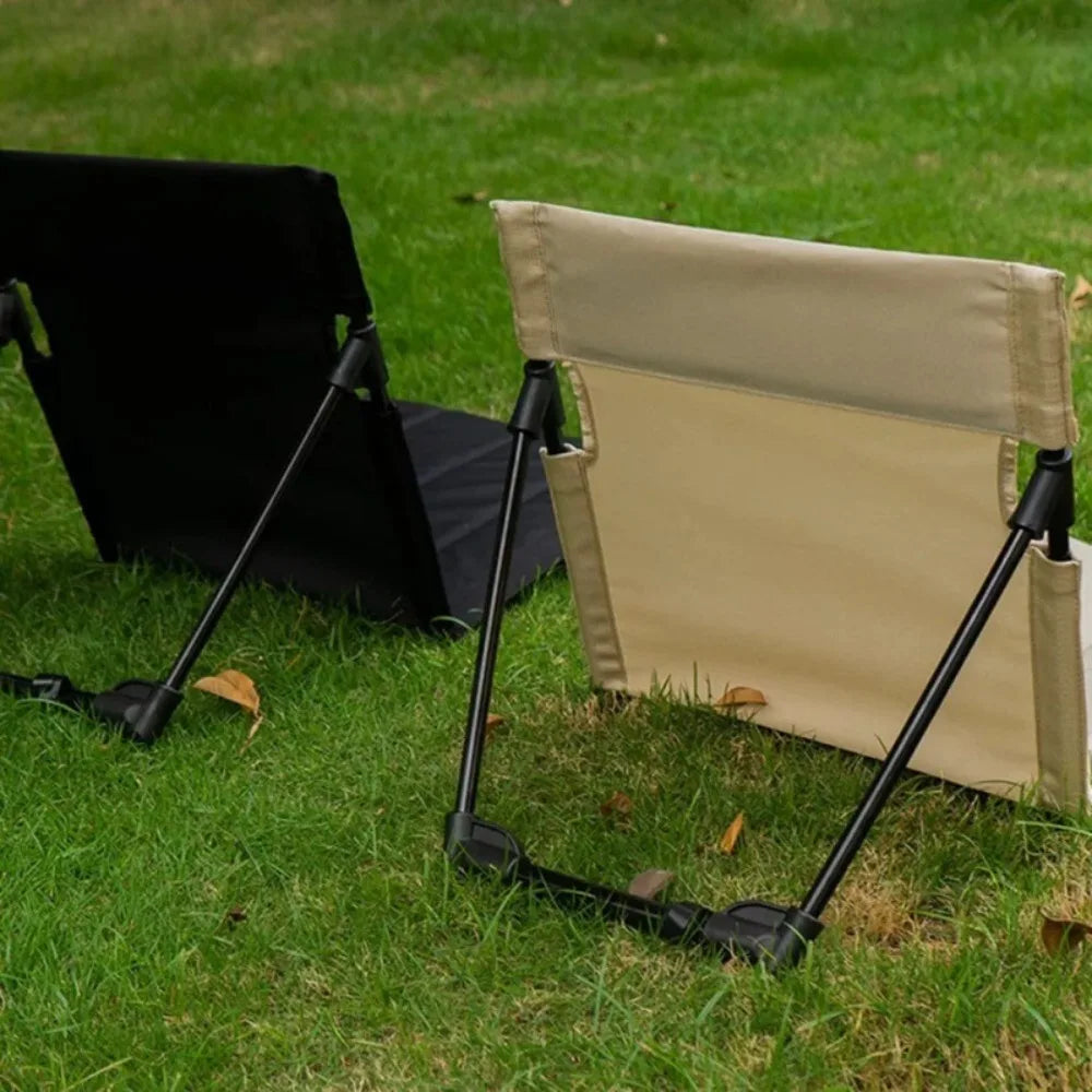 Beach Chair Camping Chairs Fishing Backrest Chairs Garden Park Single Lazy Chair Portable Folding Beach Lounger Outdoor Gears