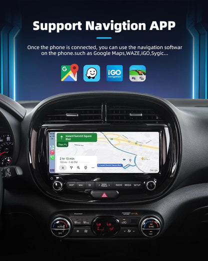 Wireless 2 in1 CarPlay Adapter for Apple iPhone Android Wired to Wireless Carplay AI Box USB Type C Connection Auto Car Dongle