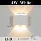 LED Wall Lamp AC110-265 IP65 Outdoor Waterproof Aluminum Wall Light Up Down luminous lighting Indoor  Stair Garden Sconce Light