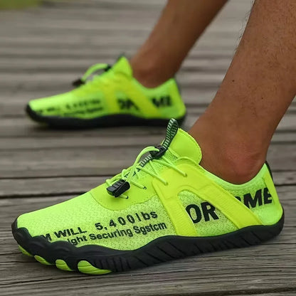 Unisex Quick Dry Water Shoes Men Women Colorful Beach Swimming Surfing Seaside Aqua Shoes Couple Barefoot Upstream Sneakers