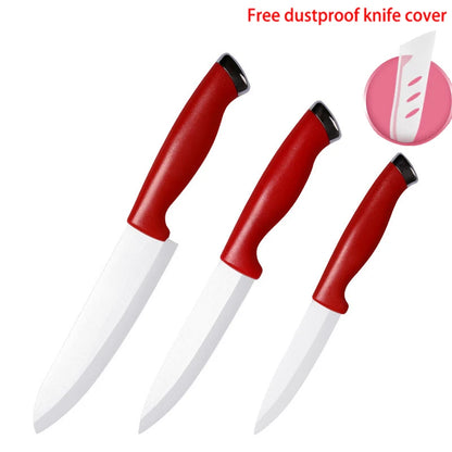 Ceramic Knife 4 5 6 Inch Knives Kitchen Set White Blade Chef Utility Paring Vegetable Slicing Ceramic Knives Kitchen Accessories