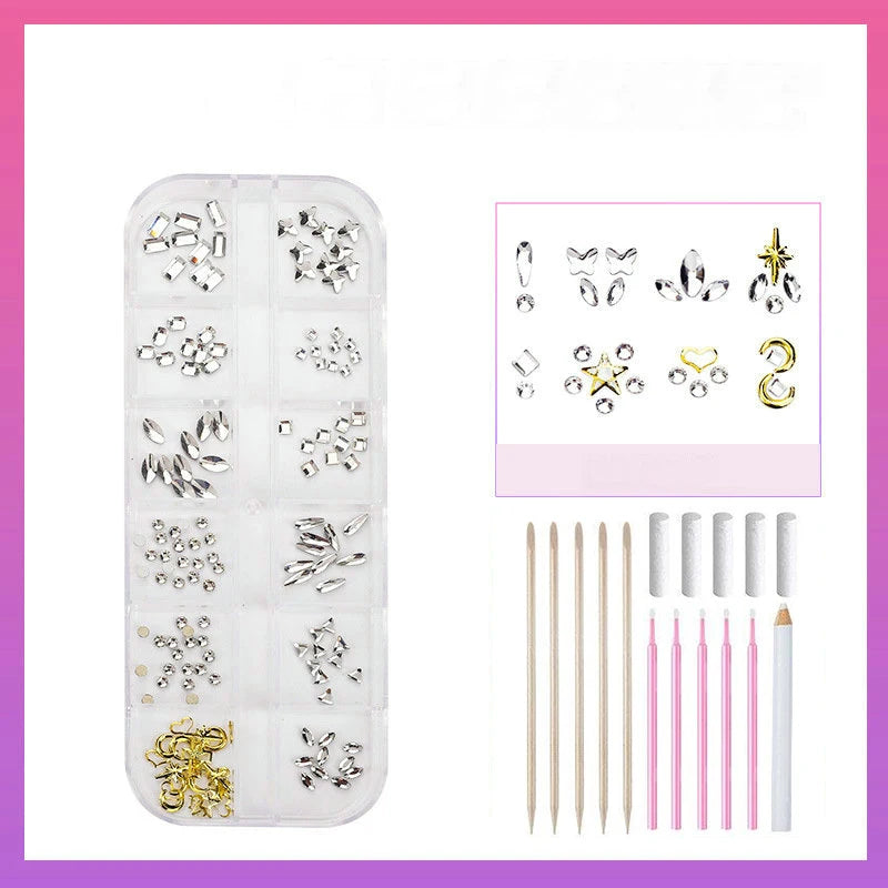 Professional Tooth Gem Kit DIY Crystals Jewelry Kit Teeth Gems Kit Fashionable Tooth Gems Kit for Teeth Teeth Jewelry Starter