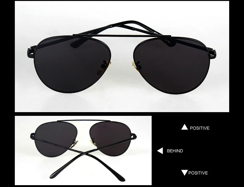 TAGION Brand New Men's Pilot Sunglasses Women Men Alloy Frame Fashion Sunglasses Driving Lenses Unisex Eyewear 2767