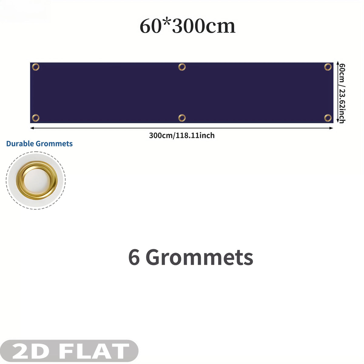 2D Flat 1pc Custom Party Banner for 4 Seasons Decorations- Single Sided Printing, Ideal for Festive, Graduations, Events Decor