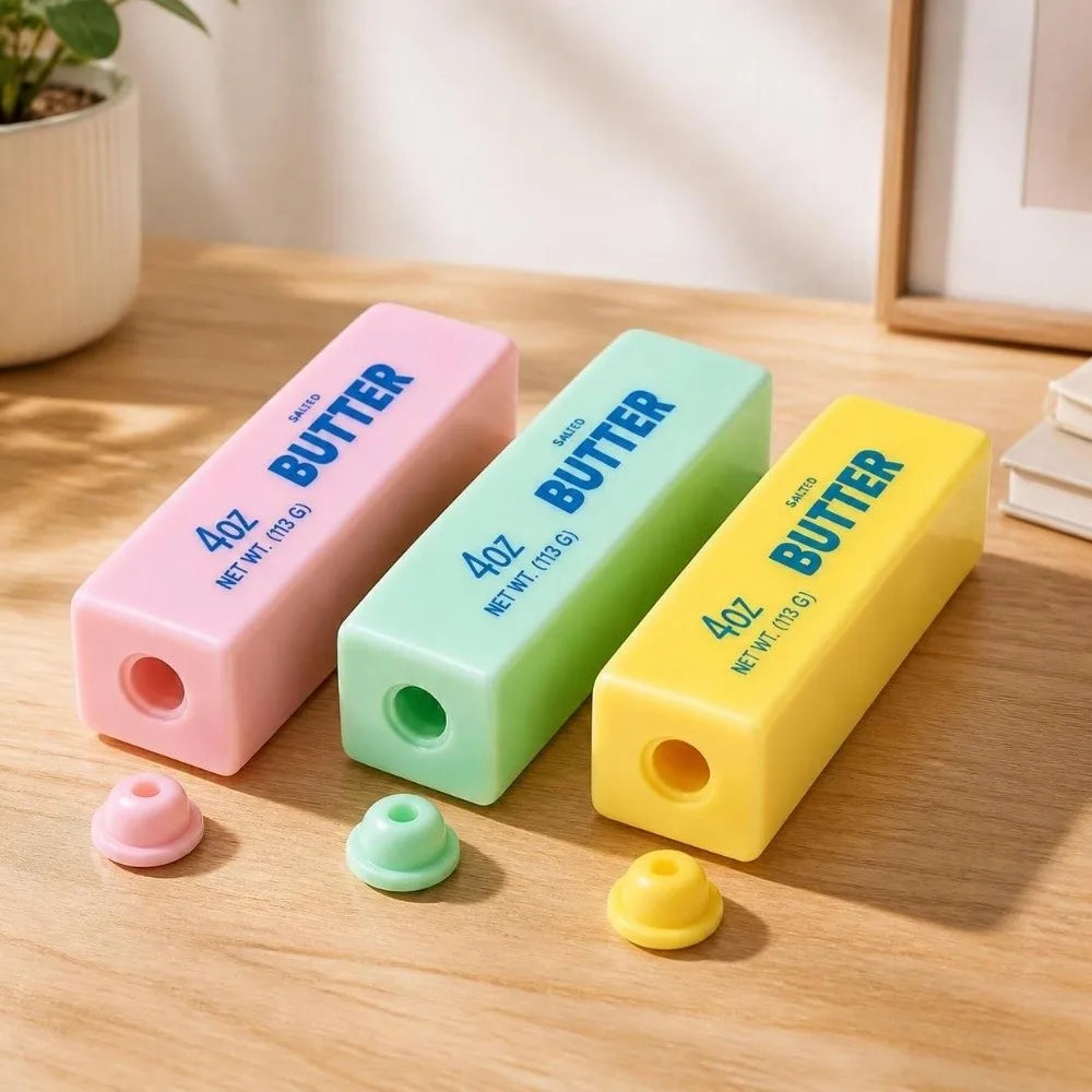 14cm DIY Empty Ball Skin Creative Soft TPR Butter Stick Ball Skin Non-Toxic Stress Relief DIY Squeeze Toy Adults Beginners