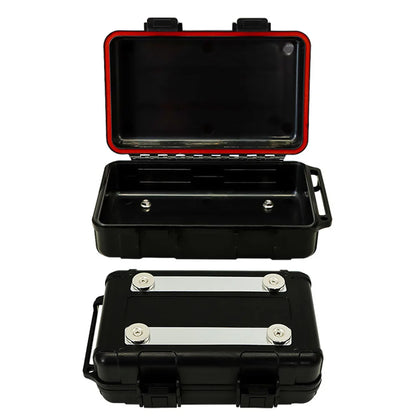 HONEYPUFF Sealed storage box storage tank with strong magnet UV protection storage tube Portable Car Organizer Car Storage Box