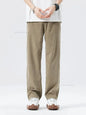 Ultra Thin Baggy Jeans Men's Summer New in Lyocell Soft Breathable Straight Trousers Elastic Waist Casual Blue Gray Wide Pants