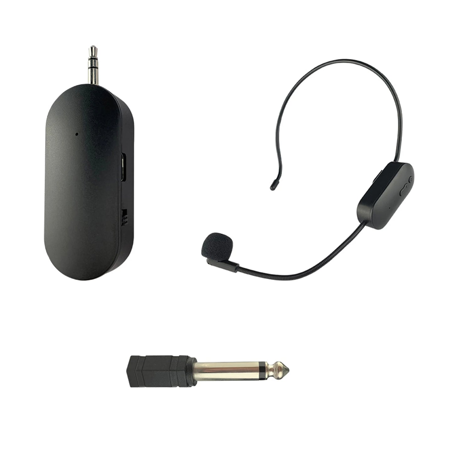 2.4G Head-mounted  Wireless Microphone Set For Bluetooth-compatible Audio Stage Performance Teaching Tour Amplification Device