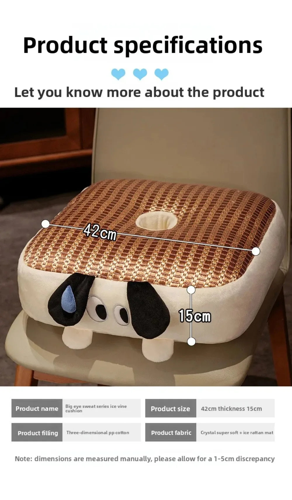 Thickened Lazy Rattan Mat Home Soft Comfortable Floor Stool Tatami Cushion for Living Room Bedroom Floor Seating