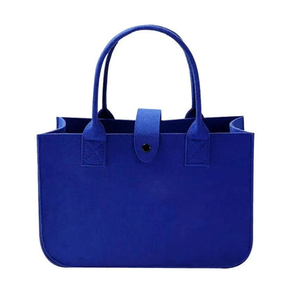 Portable Large Capacity Mummy Bag  Women Felt Shoulder Bag Simple Solid Color Messenger Bag Handbag Travel Casual Crossbody Bags