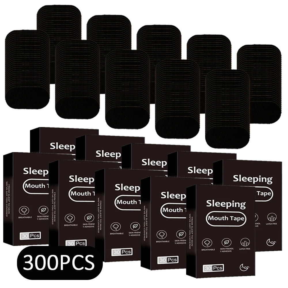 30/60/90/150/300Pcs Mouth Tape Sleeping Keep Mouth Close Prevent Snoring Gentle Sleep Strip Home Travel Mouth Tape Mouth Tape