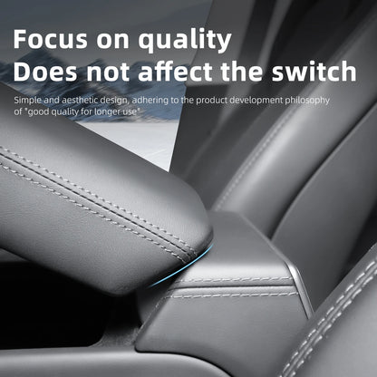 For Tesla Model Y Juniper Model 3 Highland  Armrest Box Protect Cover Soft Case Center Console Anti-Scratch 2026 Car Accessories