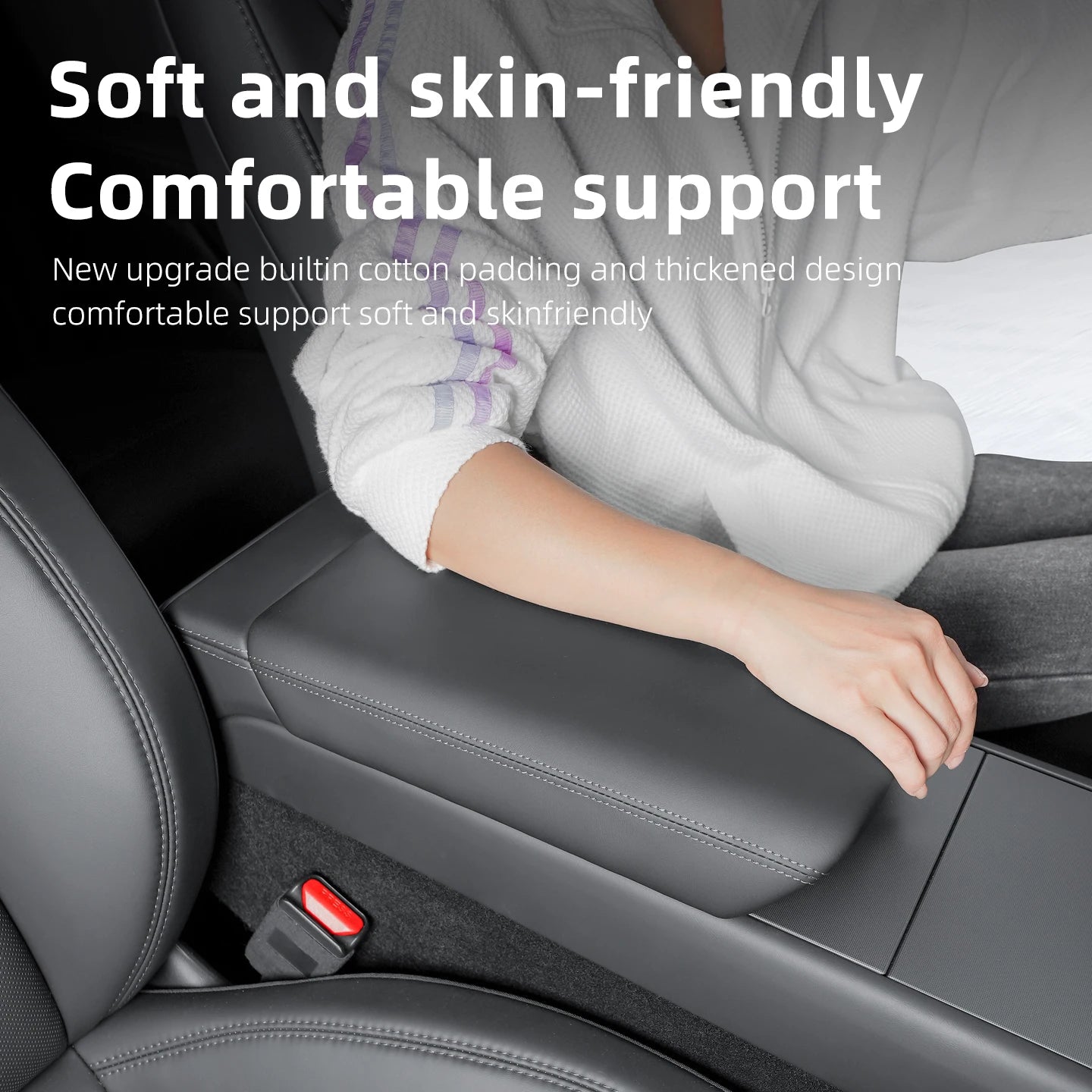 For Tesla Model Y Juniper Model 3 Highland  Armrest Box Protect Cover Soft Case Center Console Anti-Scratch 2026 Car Accessories