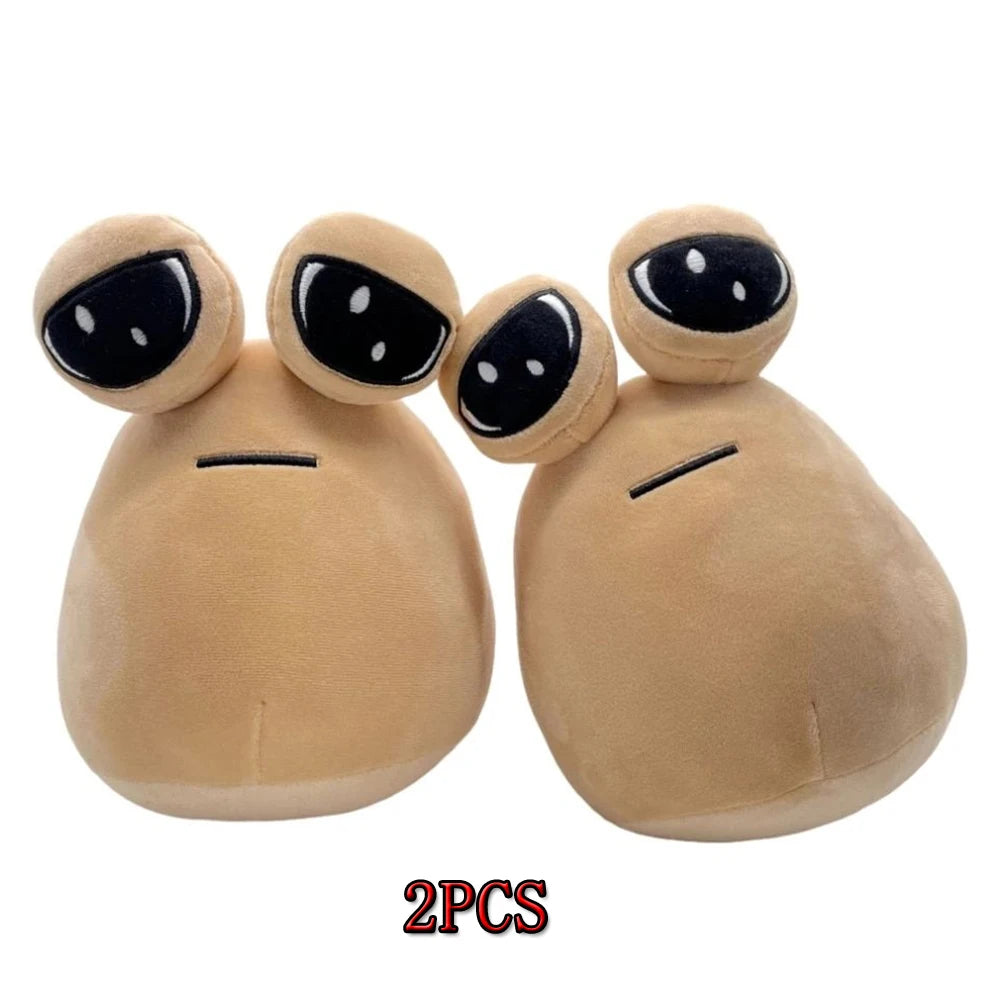 New Hot My Pet Alien Pou Plush Toys Anime Game The Maw Pou Doll Kawaii Cartoon Soft Stuffed Pillow Children Birthday Xmas Gif