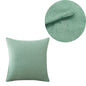 Solid Sofa Cushion Cover 30X50/40X4045X45/40X60/50X50/55X55/60X60 Cozy Linen Home Office Throw Pillow Cover Case