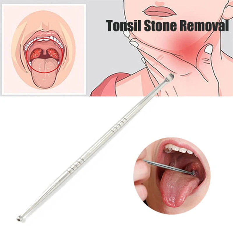 New 1Pc Tonsil Stone Removal Ear Wax Remover Tool Remover Mouth Cleaning Care Tools Tonsil Stone Remover Health Care