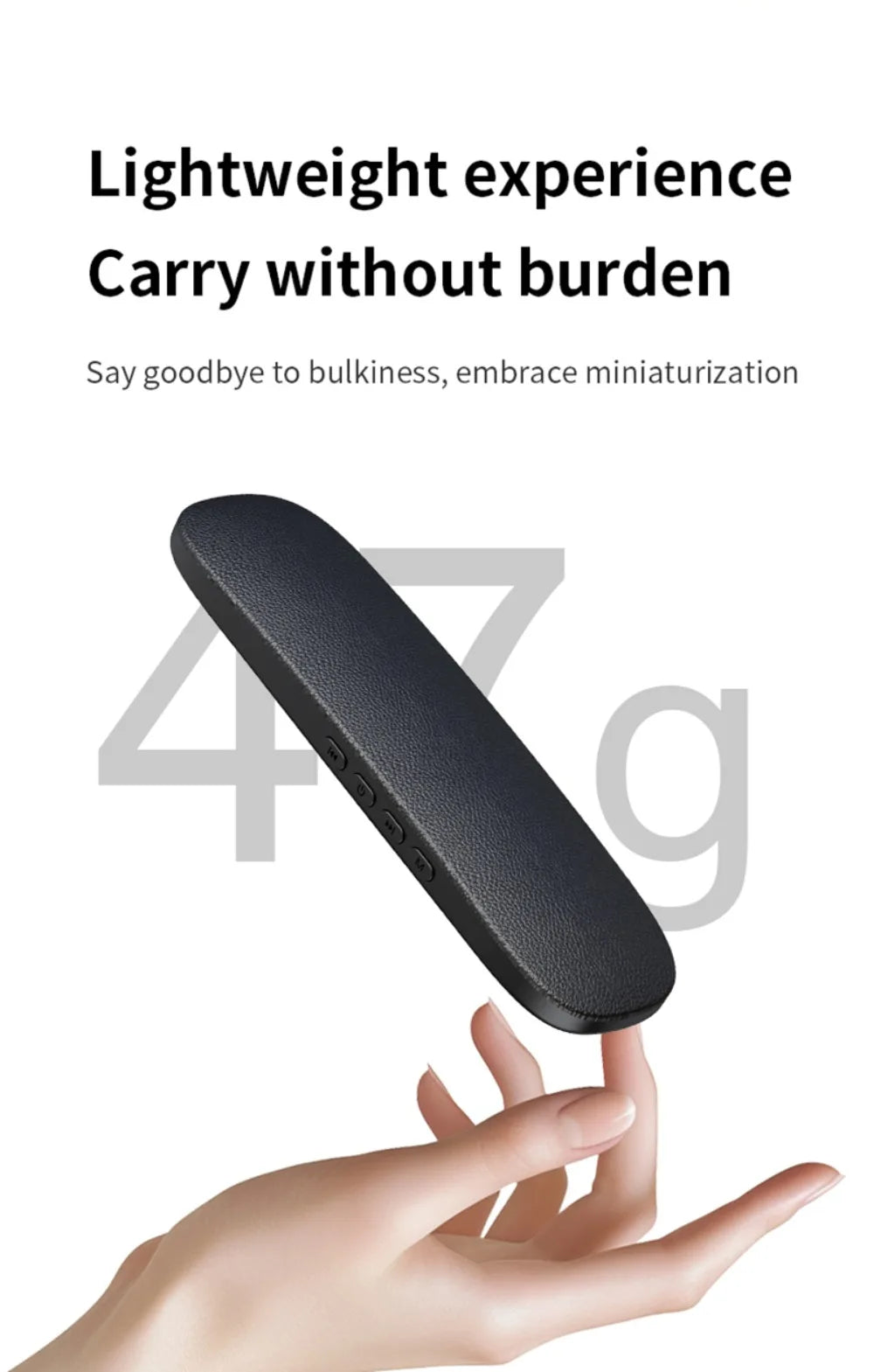 High Quality Bone Conduction Sleep Bluetooth Speaker White Noise Rechargeable Under-pillow Speaker Portable Ultrasonic Sleep Aid
