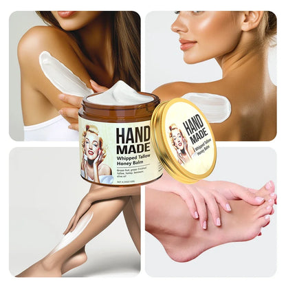 ENVISHA Handmade Skin Care Honey Whipped Tallow Face Cream Moisturizing Firming Nourishing Beauty Health