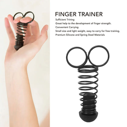 Finger Strength Trainer Finger Trainer Hand Exerciser Spring Finger Hand Grip Strengthener Portable For Training Finger Trainer