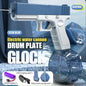 @Electric Water Gun Rechargeable Automatic & Manual Spray Gun Capacity Range Up to 32 FT Range for Adults & Kids